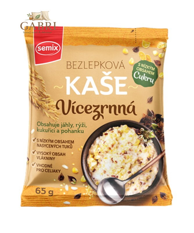 Kaše vícezrnná 65g Semix bez lepku 2530