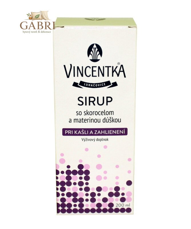 Vincentka sirup 200ml 2829