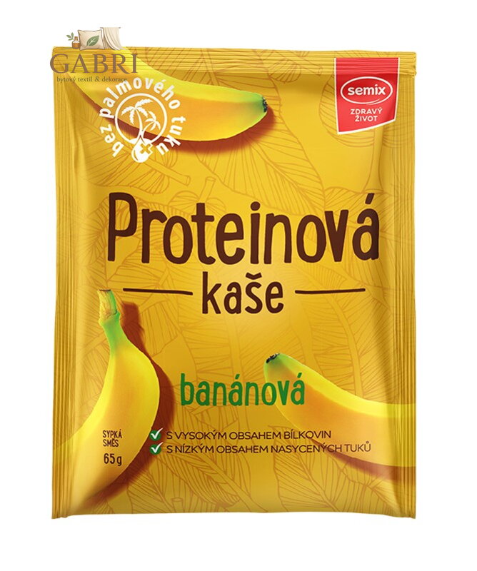 Kaše proteinová banán 65g Semix 2517
