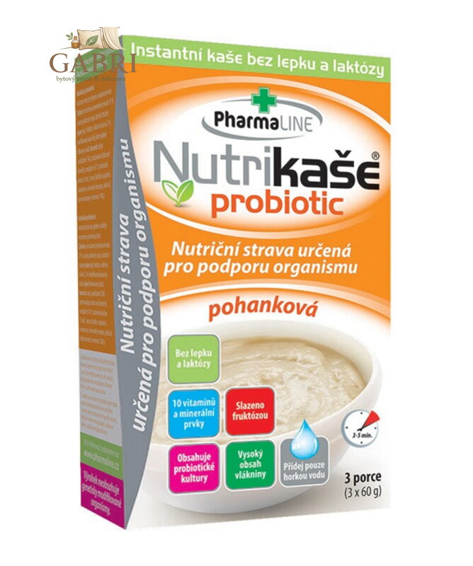 Nutrikaše pohanka 3x60g Mogador bez lepku 2803