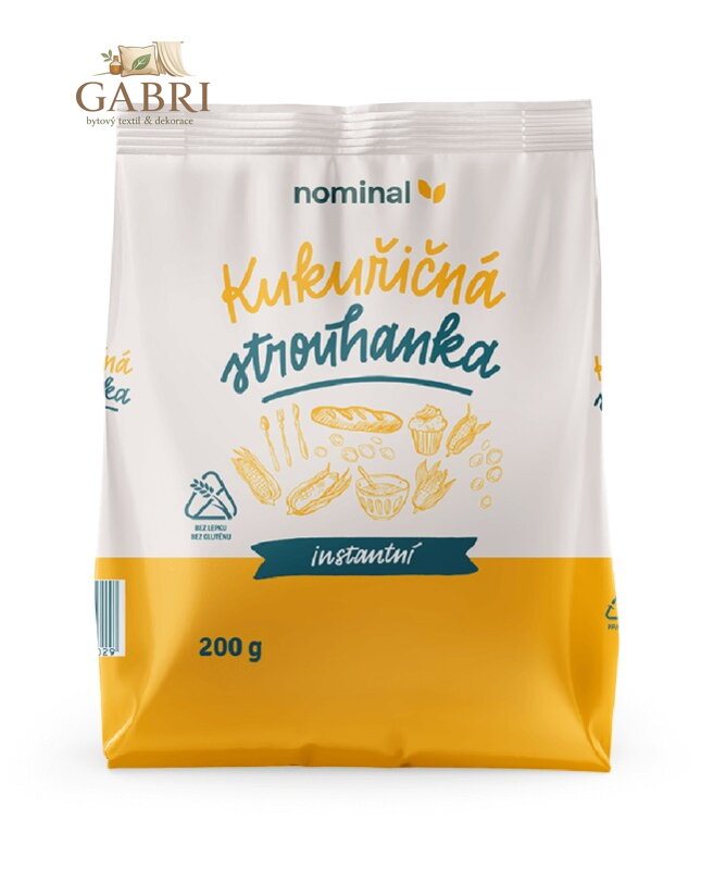 Strouhanka kukuřičná jemná 200g Nominal bez lepku 2881
