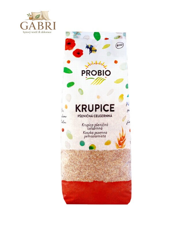 Krupice pšeničná celozrnná BIO 400g Probio 2598