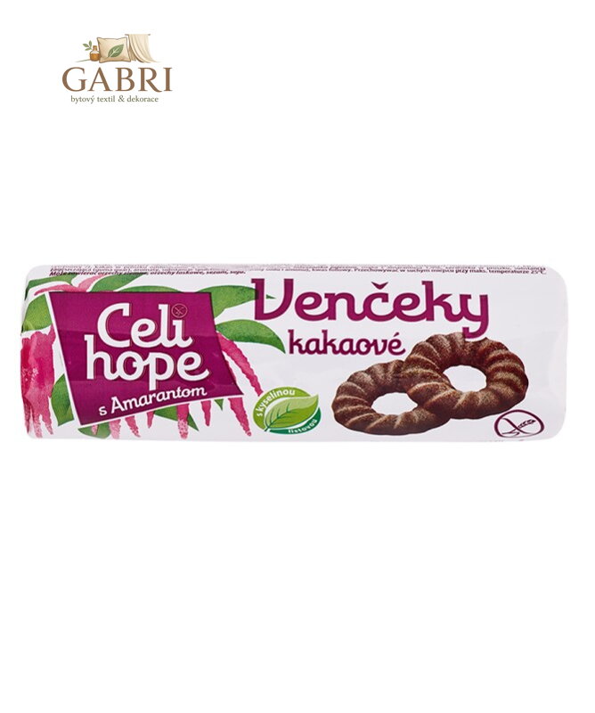 Celi hope věnečky kakaové 100g bez lepku 3232