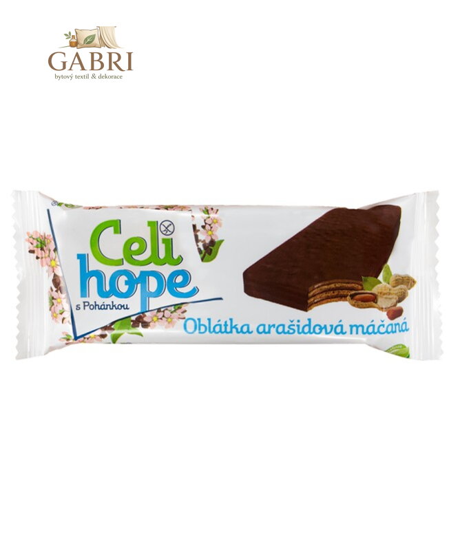 Celi hope oplatka arašídová máčená "tatranka! 35g bez lepku  3229