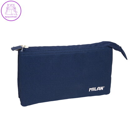 Pouzdro na pera MILAN 5-kapesní - séria 1918 modré