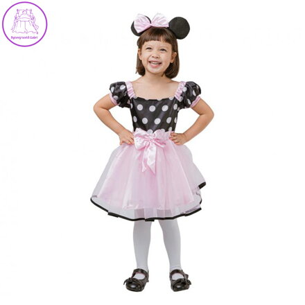 Kostým myši (čelenka, šaty), velikost 92 /104 cm