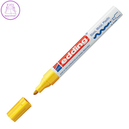 Lakový popisovač Edding 750 žlutý