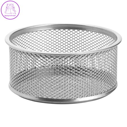 Drátěný stojan na spony velký, stříbrný