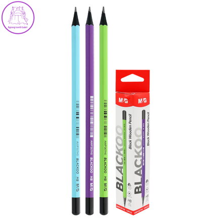 Grafitová tužka M&G BLACKOO HB hexagonální (cena je za 1 kus)