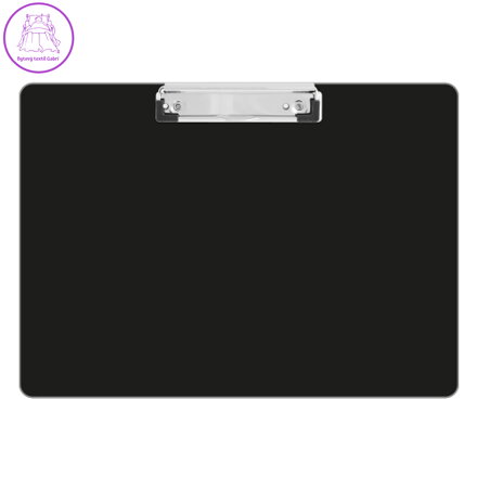 Podložka na psaní s klipem A4 LAMINO - černá na šířku
