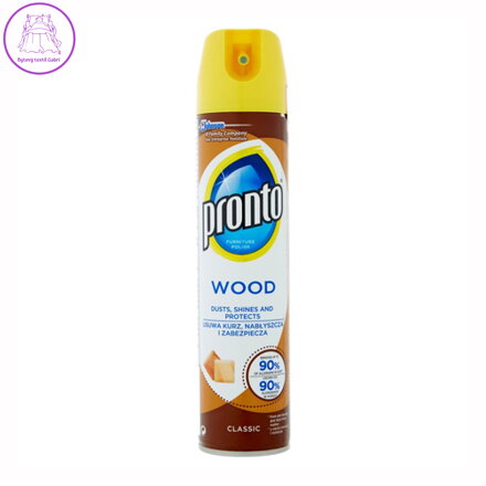 Pronto Wood 5v1 Classic proti prachu 250 ml