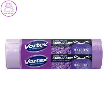 Pytle s vůní zatah. 35L / 15ks - levandule