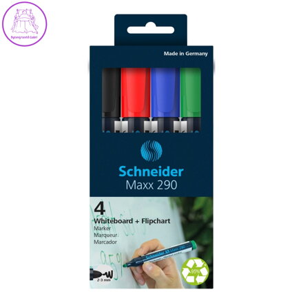 Popisovač na tabuli Schneider Maxx 290 originál - sada 4 kusů