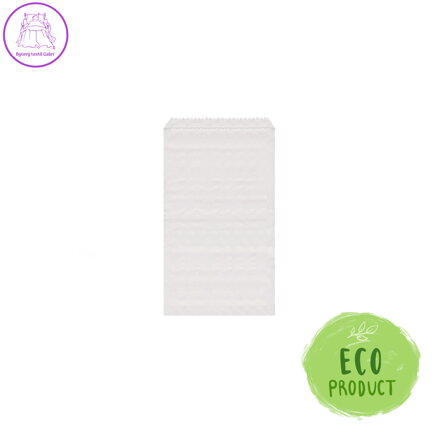 Lékárenské papírové pytle bílle 8x11 cm /4000 ks/