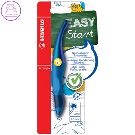 Roller kuličkový STABILO EASYoriginal Holography pro leváky, modrý