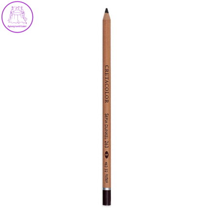 CRT tužka artist sepia dark