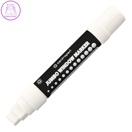 Popisovač CENTROPEN 9120 JUMBO Window bílý