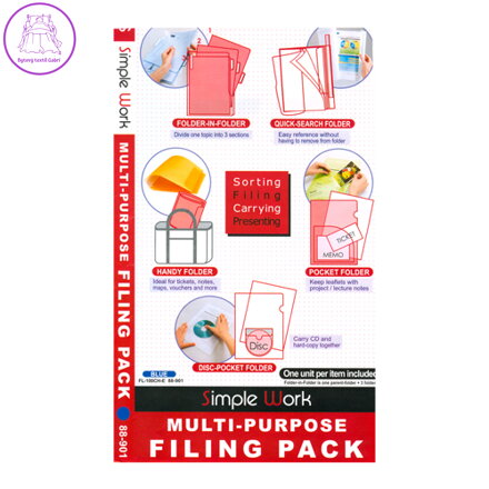 Obaly sada 5 ks  FL100CH modrý