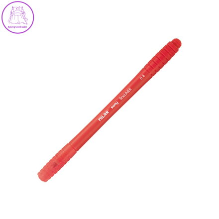 Liner MILAN Sway Fineliner 0,4 mm, červený
