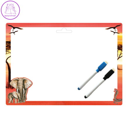 Stíratelná tabulka A4 Akim - Krtek 3