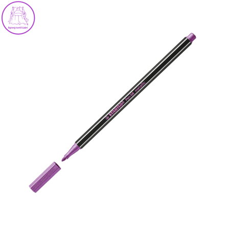 Fix metalický vláknový STABILO Pen 68 metallic růžový