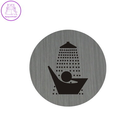 Piktogram 7,5 cm - Sprcha