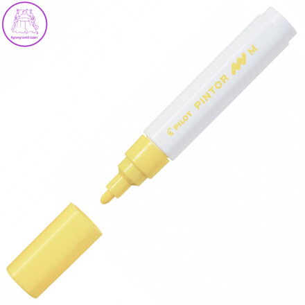 Pintor, PO, Medium, akrylový popisovač žlutá