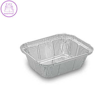 Miska Alu hranatá 250 ml (130x103x43 mm) 100 ks