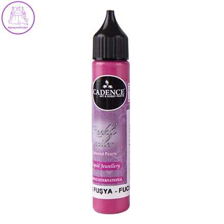 Tekuté perle CADENCE, fuchsiová, 25 ml