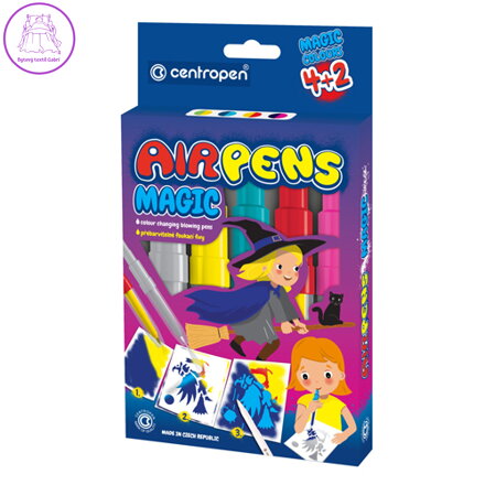 Fixy - foukací CENTROPEN 1549/4 + 2 Magic