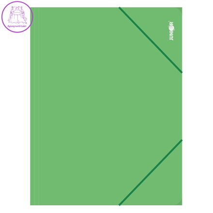 Zakládací mapa s gumičkou PP/A4, zelená
