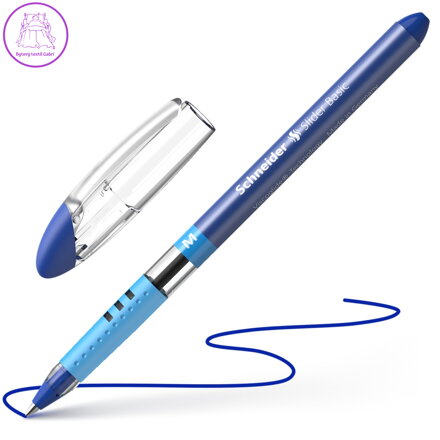 Kuličkové pero Schneider Slider Basic M - modrá náplň