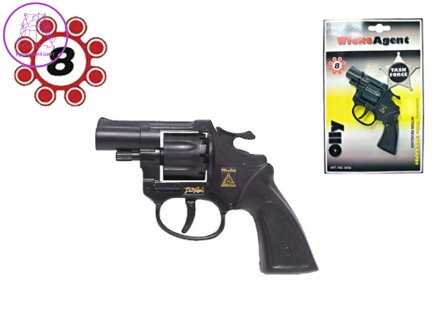 Kapslovka Olly 13cm "8" na kartě