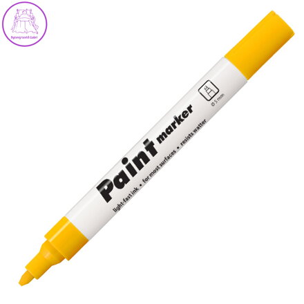 Značkovač CENTROPEN 9100 lakový žlutý