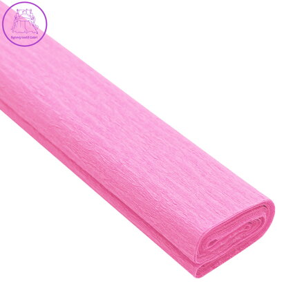 Krepový papír JUNIOR 200x50 cm - sv. růžový 11