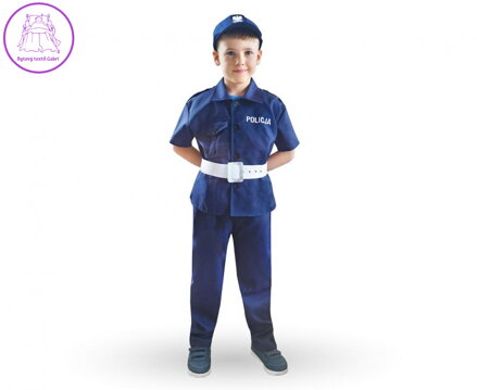 Dětský kostým Policista, velikost 120/130 cm
