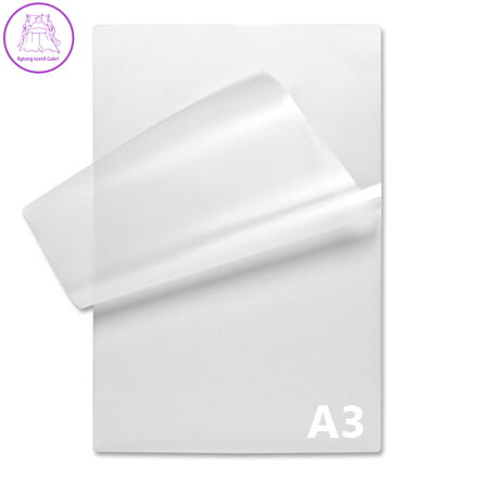 Laminovací fólie, lesklé 303 x 426 mm (A3) tloušťka: 100 µm