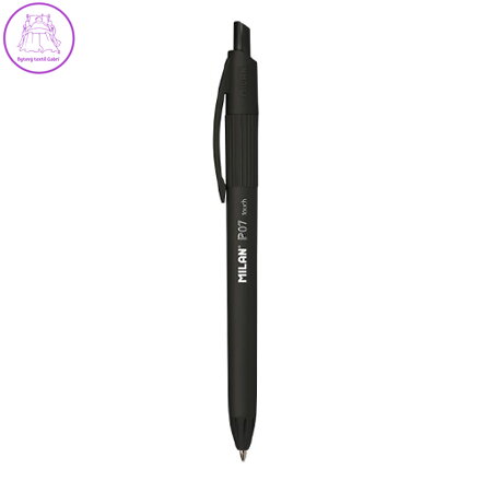 Pero kuličkové MILAN P07 Touch 0,7 mm - černé