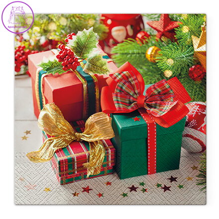 Ubrousky TaT 33x33cm Gifts with Bow