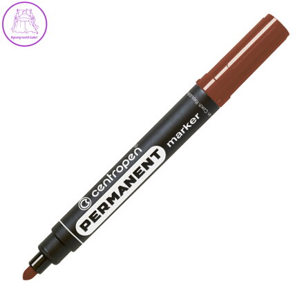 Popisovač CENTROPEN 8566 - hnědý