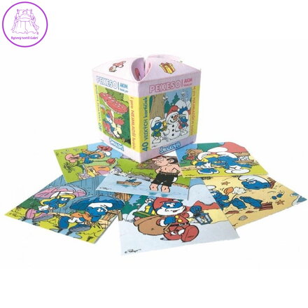 Pexeso v boxu Akim - Šmoulové