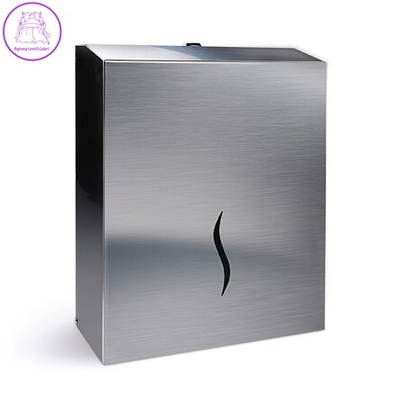 Zásobník nerezový pro ručník skládaný