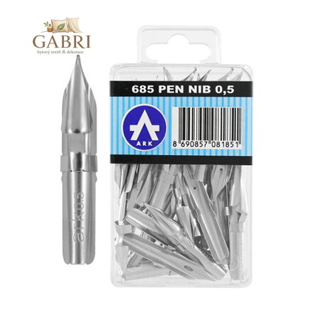 Hroty k technickému  peru 0,5 mm / 36 ks