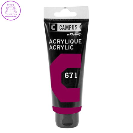 SE akryl barva Campus 100 ml Deep magenta 671