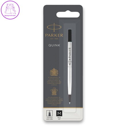 Náplň do rollerů Parker - černá M (0,7 mm)