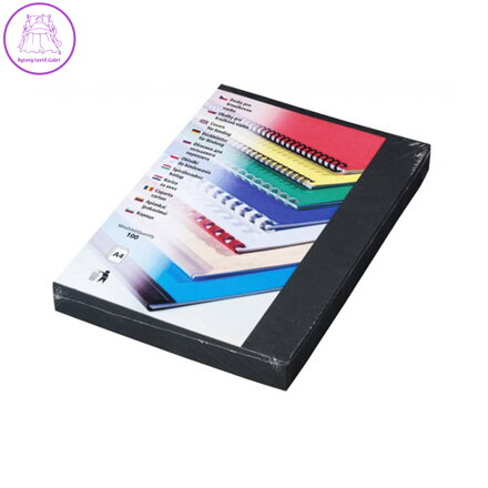 Kartonové desky DELTA A4 černé