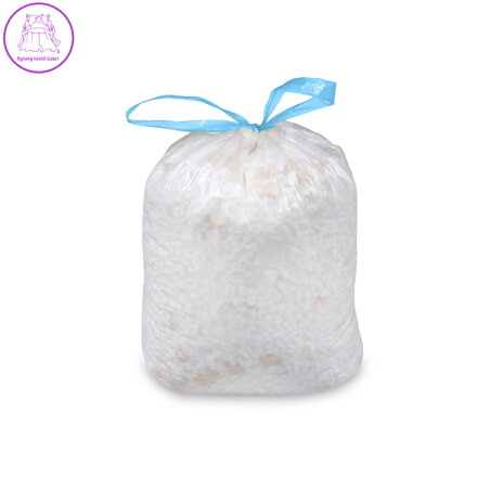 Sáček do koše (HDPE) zatahovací bílý 45 x 50 cm 18L `S` [20 ks]