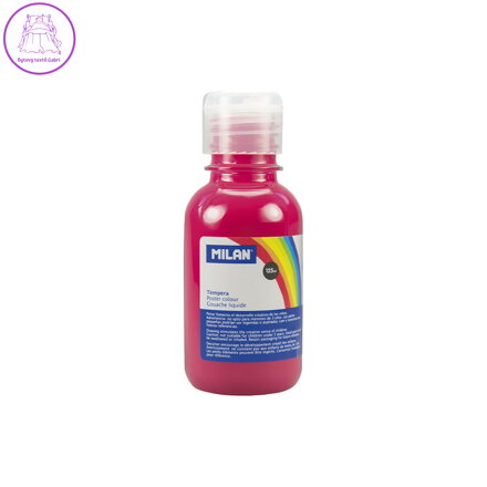 Barva temperová 125ml purpurová