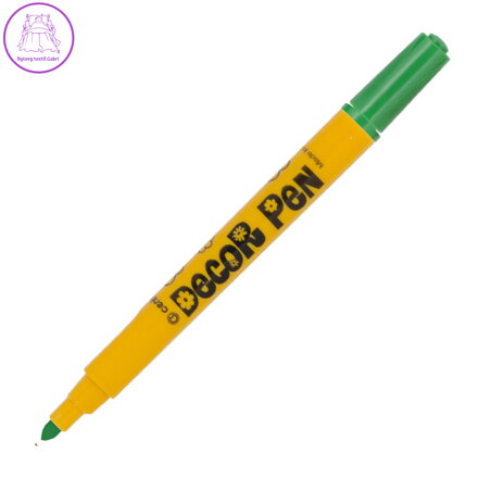 Dekorační popisovač CENTROPEN 2738 Decor Pen 1,5 mm zelený