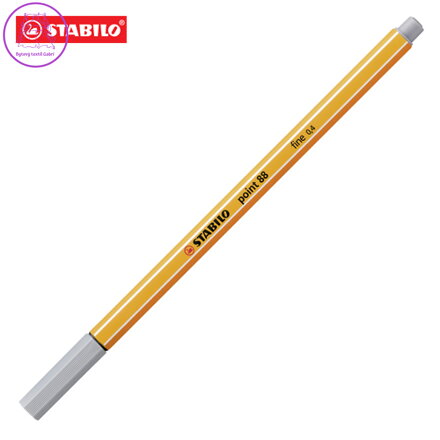 Liner STABILO point 88 světle šedý